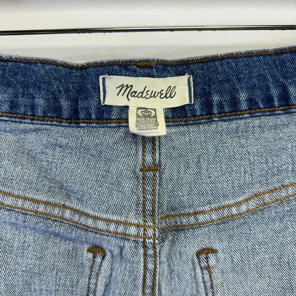 MADEWELL Do Well The High-Rise Slim Boyjean in Lavern Wash Size 26